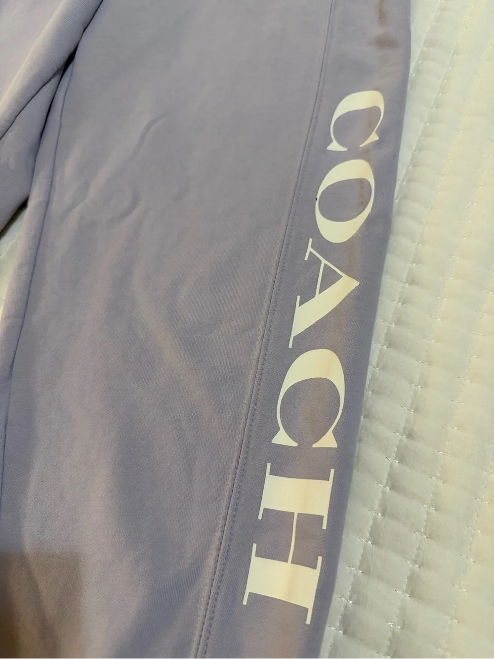 Womans Coach Essential Joggers in Lavender - Small